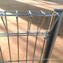GM hot dipped galvanized fence panels, galvanized low price brc fence